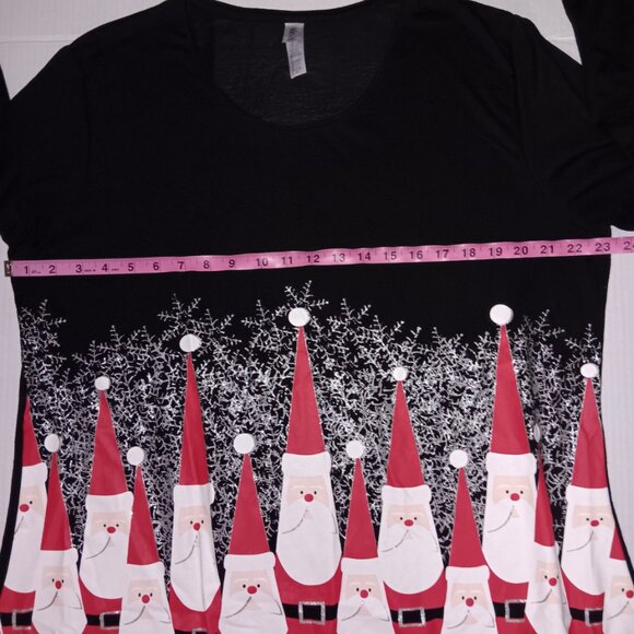 MAC & BELLE SNOWFLAKES SANTA GNOME HOLIDAY SHIRT - Picture 4 of 11